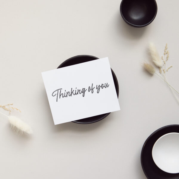 Shop Encouragement Cards - Thinking of You Card on display